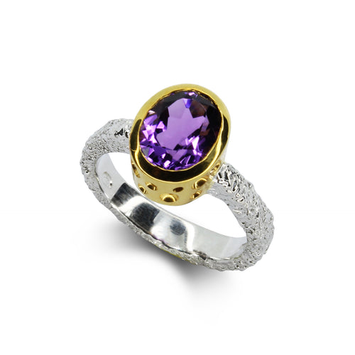 Anello Ametista