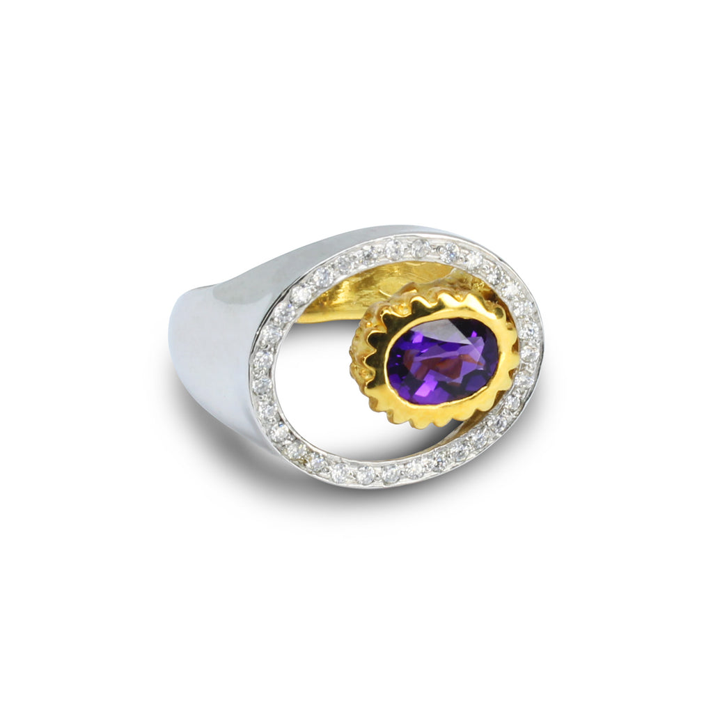 Anello Ametista