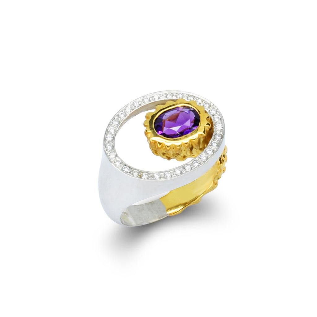Anello Ametista