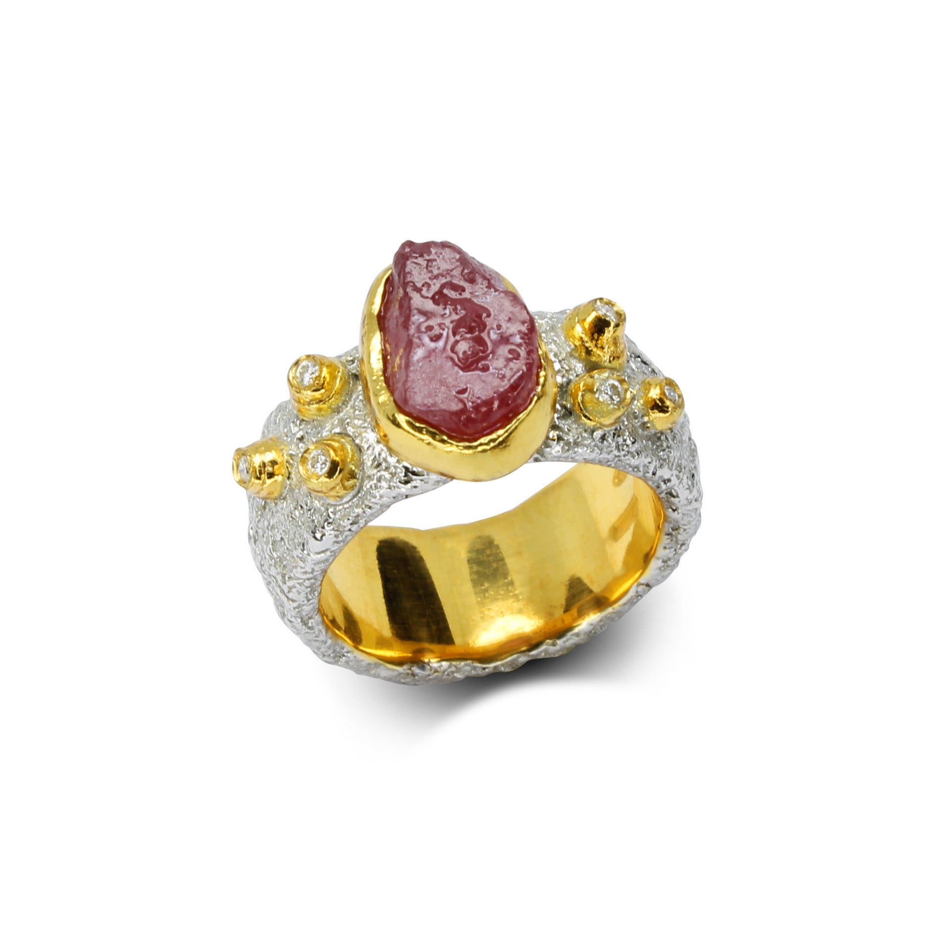 Anello Rubino Naturale