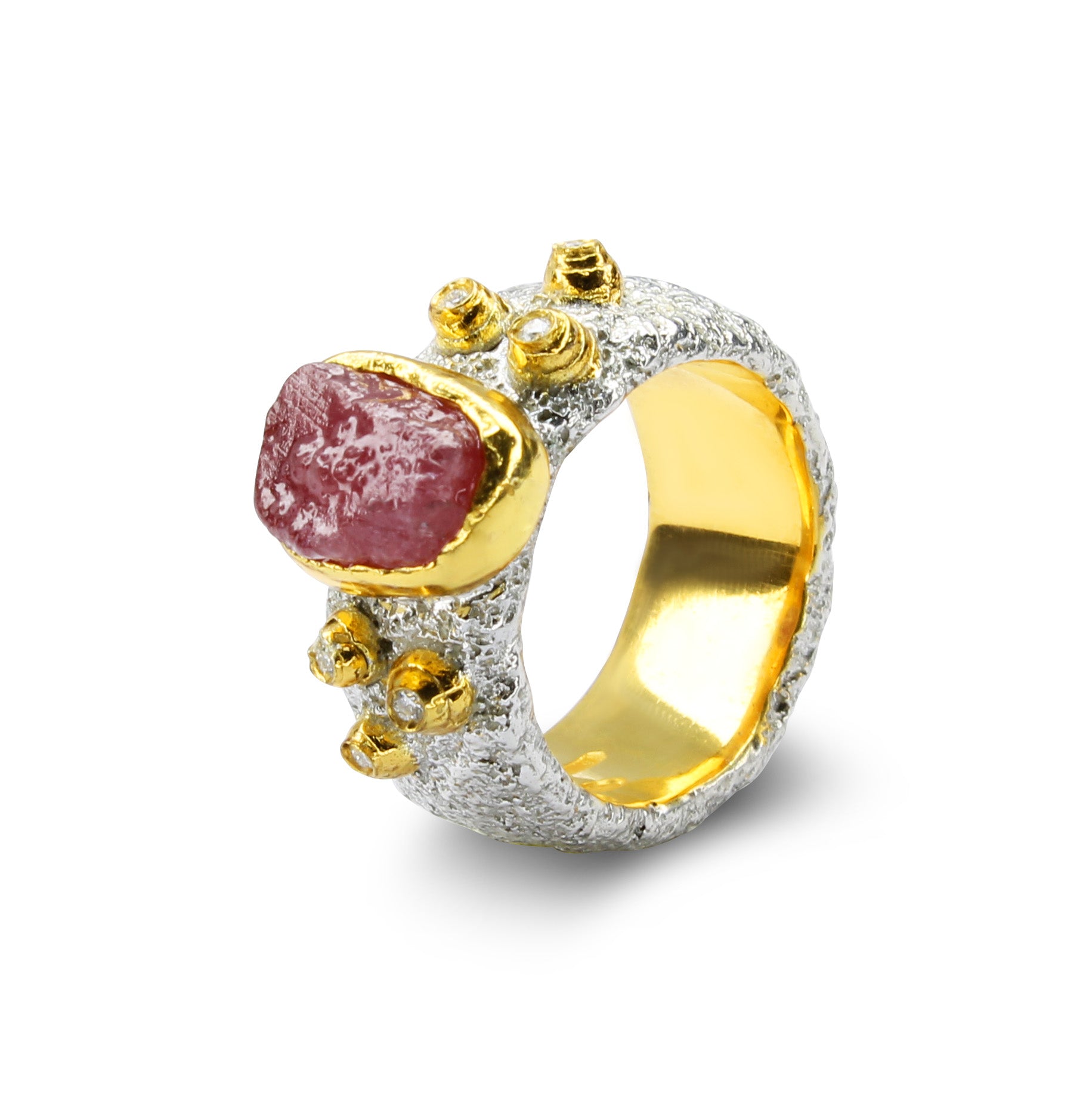 Anello Rubino Naturale