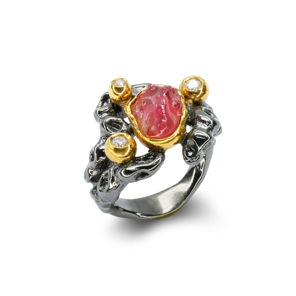 Anello Rubino