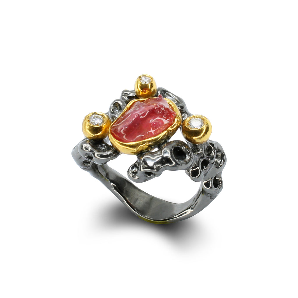Anello Rubino