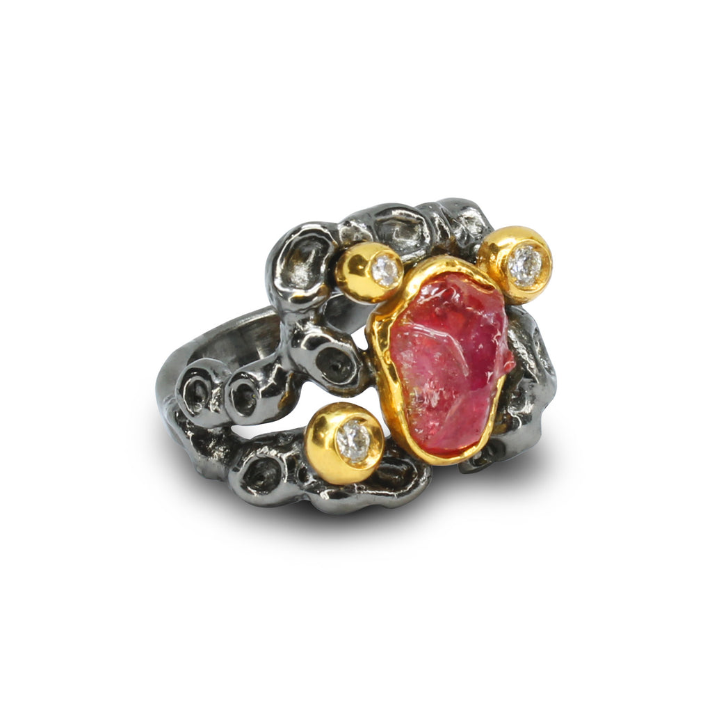 Anello Rubino