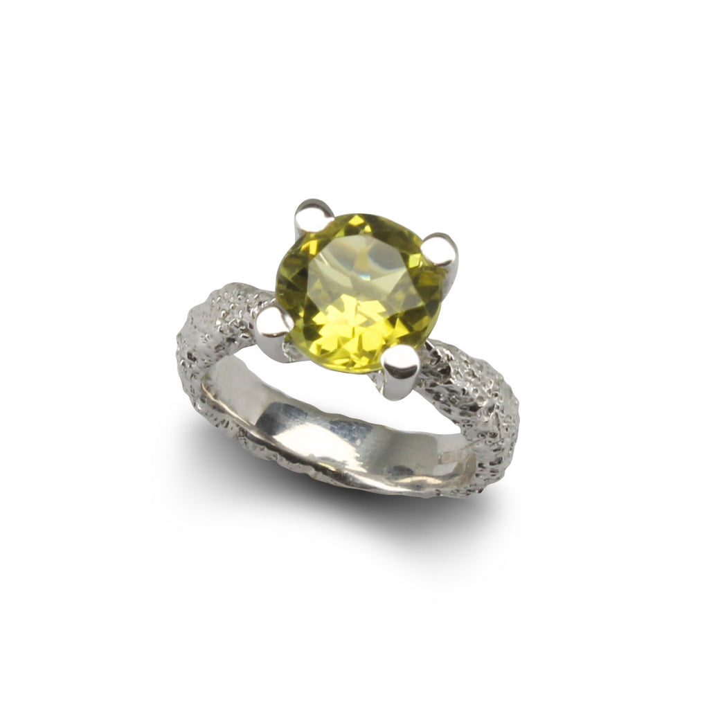 Anello Topazio Lemon