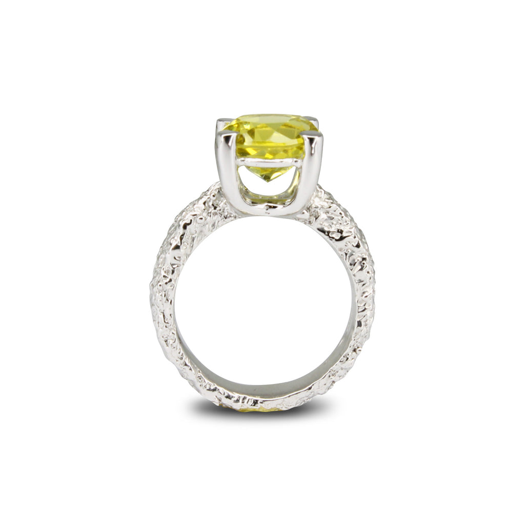 Anello Topazio Lemon