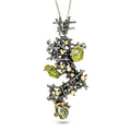 Ciondolo Peridoti e Diamanti