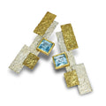 Orecchini Topazio Azzurro