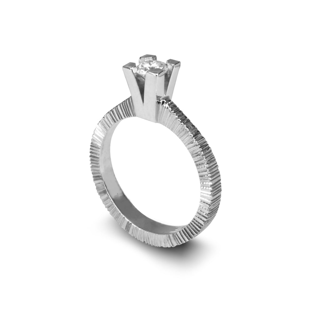 Solitario Moissanite