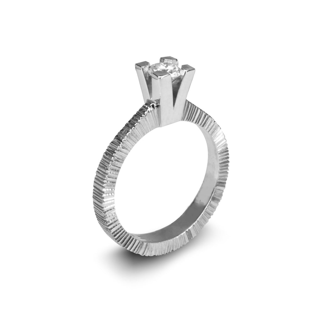 Solitario Moissanite