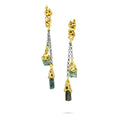 Orecchini con Tormalina e Peridoto