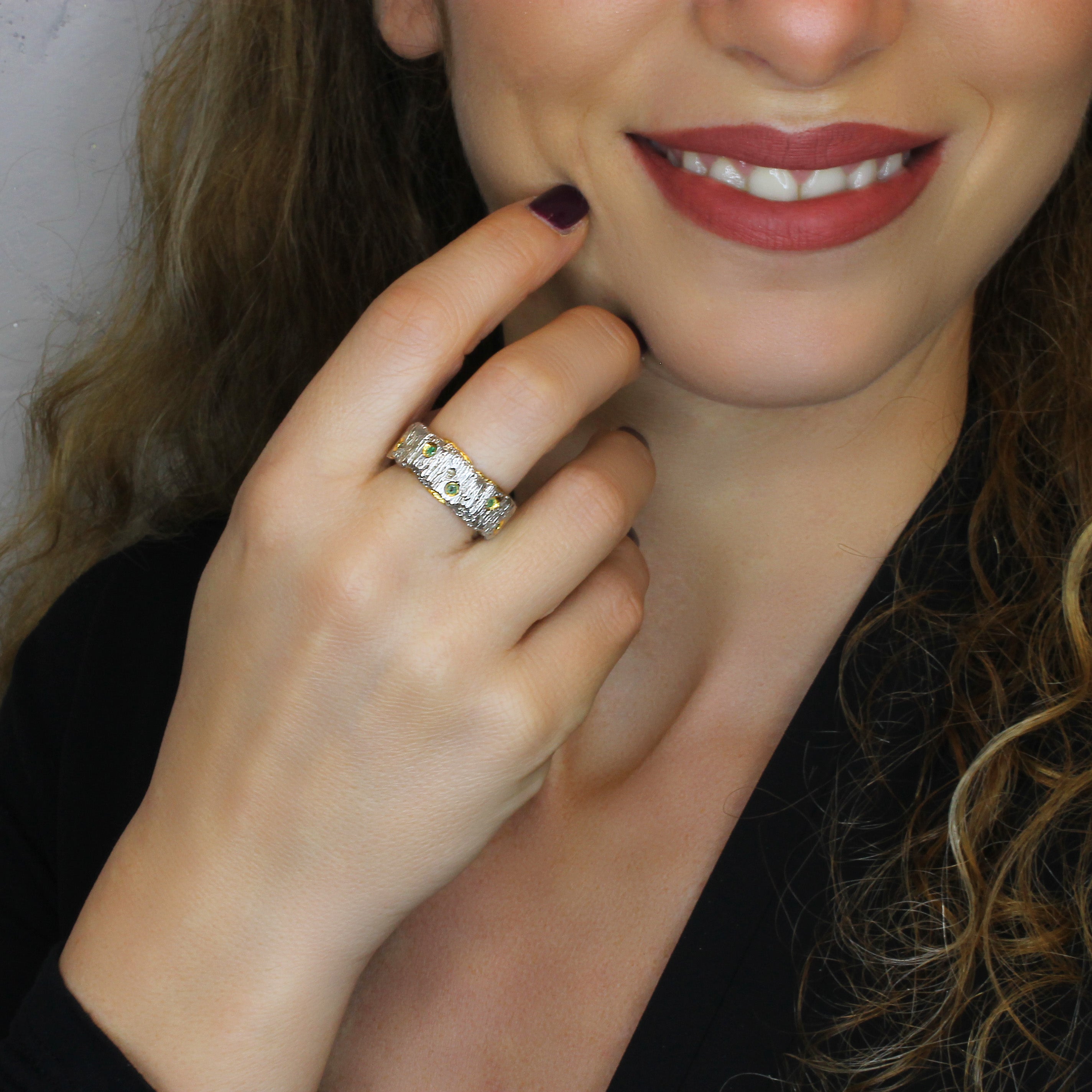 Anello Smeraldi