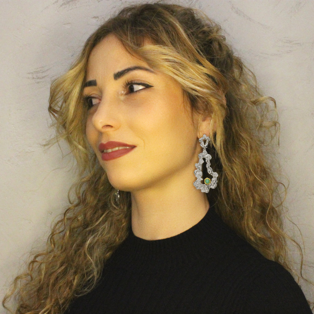 Orecchini Smeraldi
