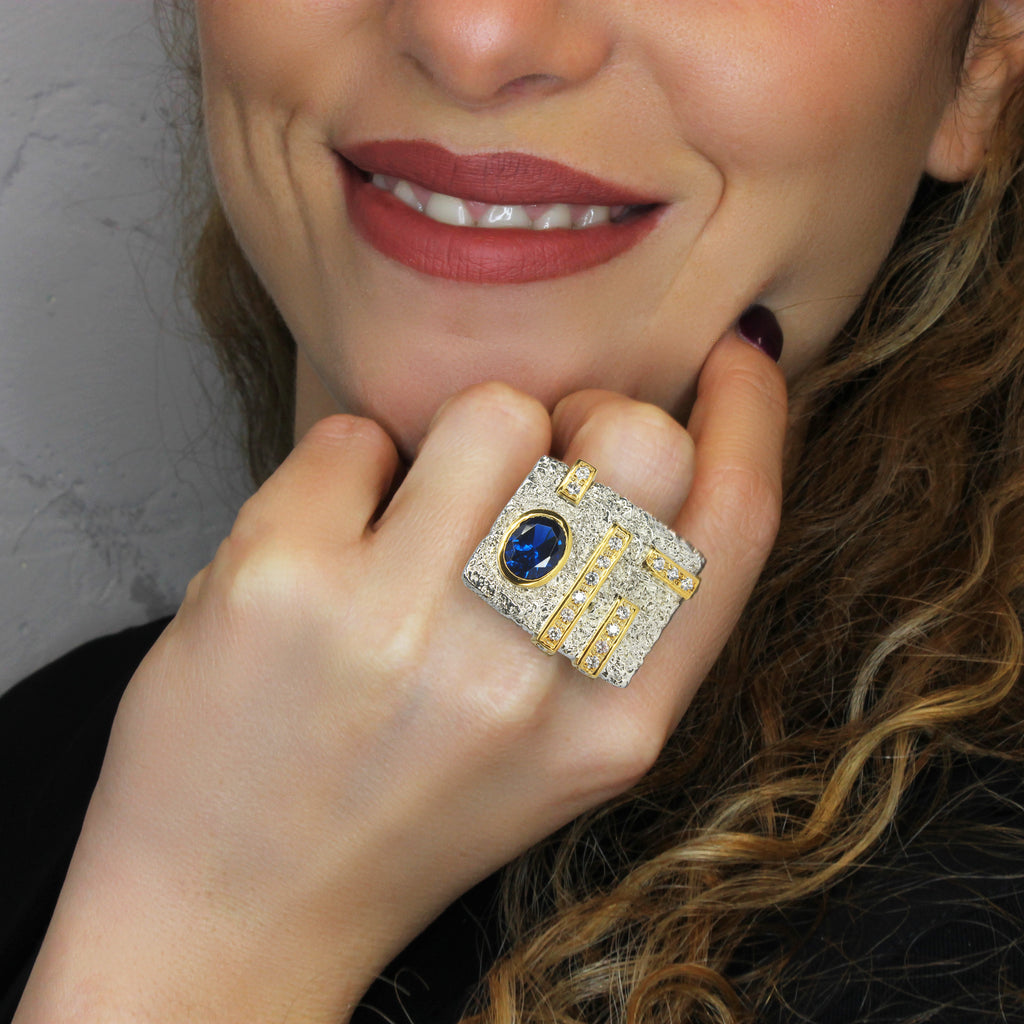 Anello Zaffiro