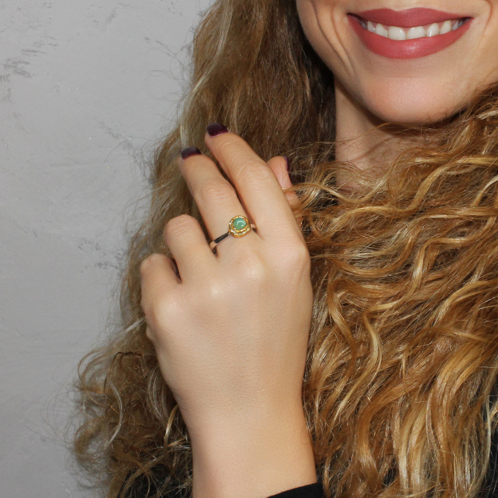 Anello Smeraldo