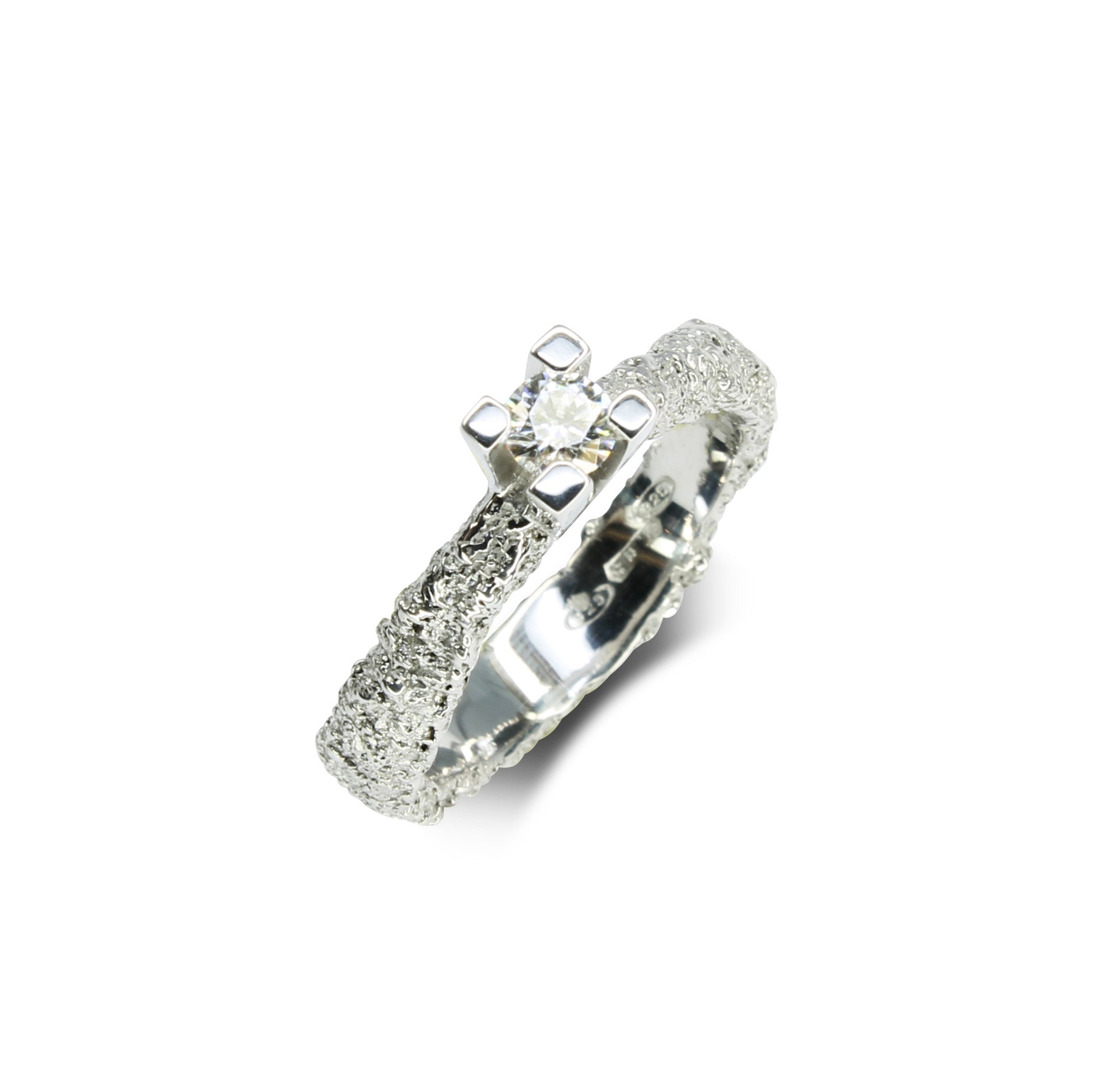 Anello Moissanite