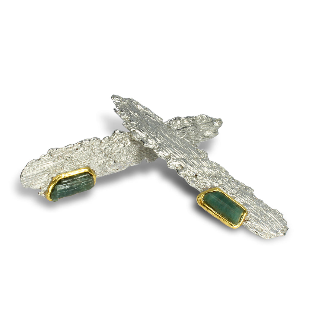 Orecchini Tormalina Verde