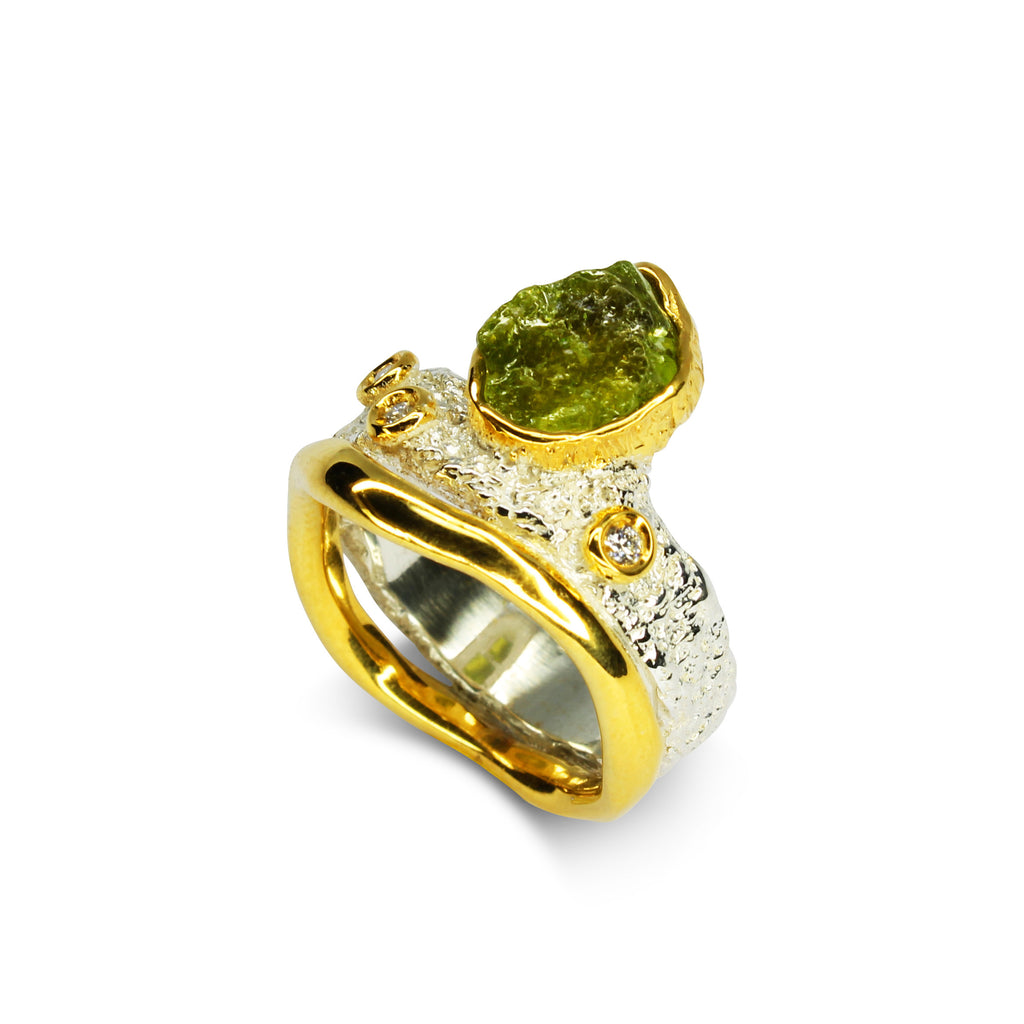 Anello Peridoto
