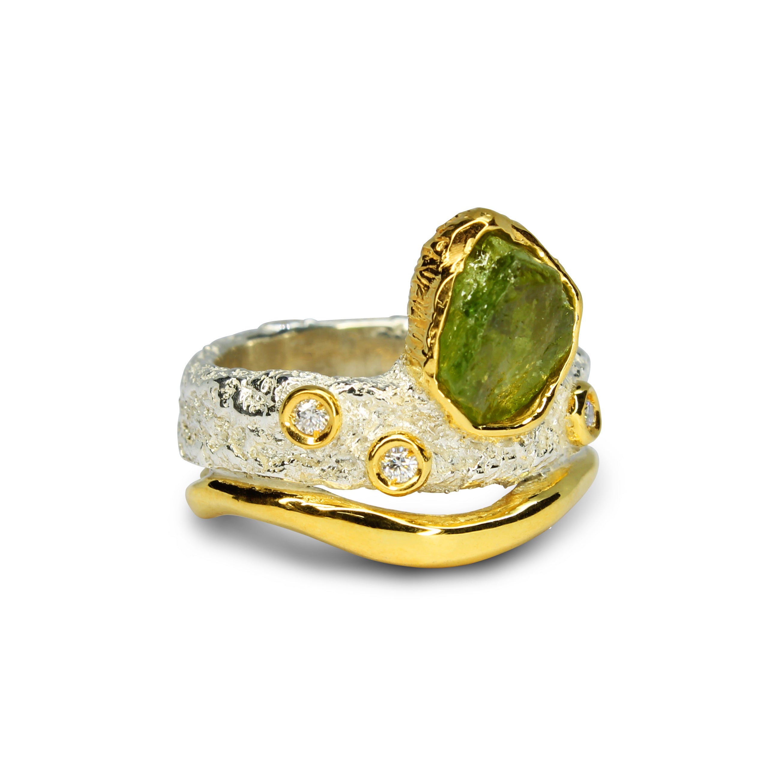 Anello Peridoto
